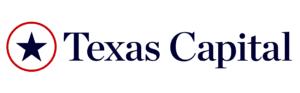 Texas Capital logo with red circled star