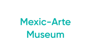 Mexic-Arte Museum logo in teal on white