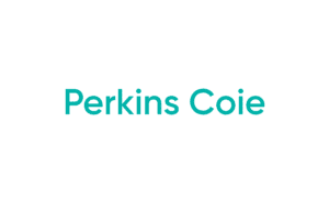 Perkins Coie logo in teal on white