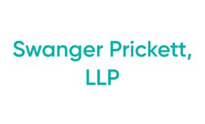 Swanger Prickett LLP teal logo on white background