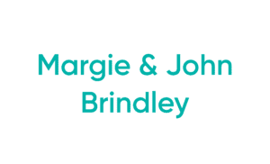 Teal text with ampersand on white background