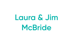 Teal text with ampersand on white background