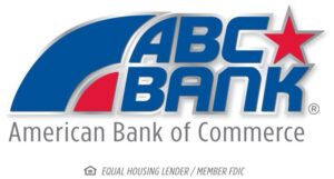 ABC Bank logo, American Bank of Commerce