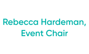 White background with teal "Event Chair" text