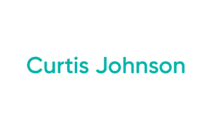 Teal text displaying a name on white background