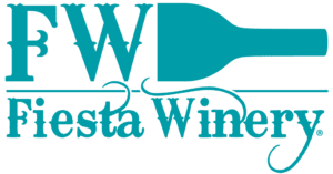 Fiesta Winery logo with wine bottle