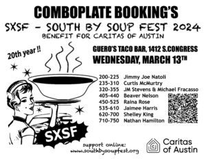 South by Soup Fest 2024 benefit flyer