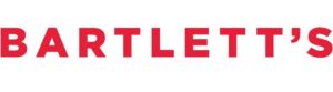 Bartlett's red uppercase logo
