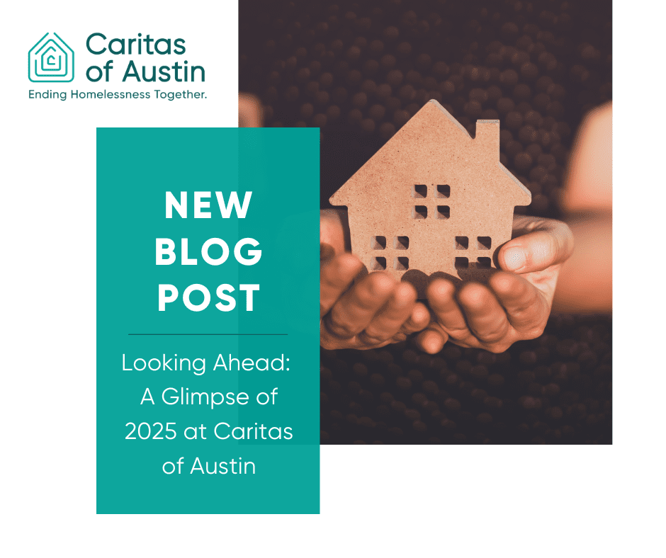 Caritas of Austin blog: hands holding house