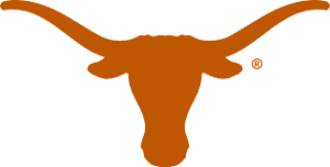 Burnt orange Texas Longhorn logo