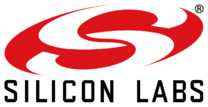 Red stylized S logo on black background