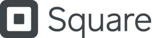 Square logo with rounded square icon and wordmark
