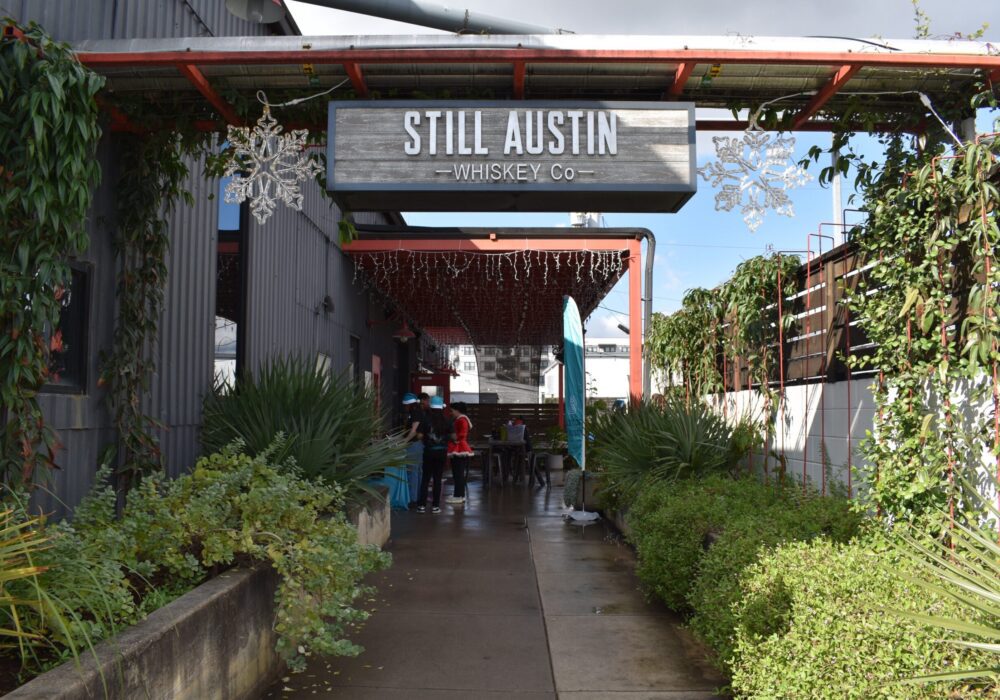 Still Austin Whiskey Co. distillery entrance