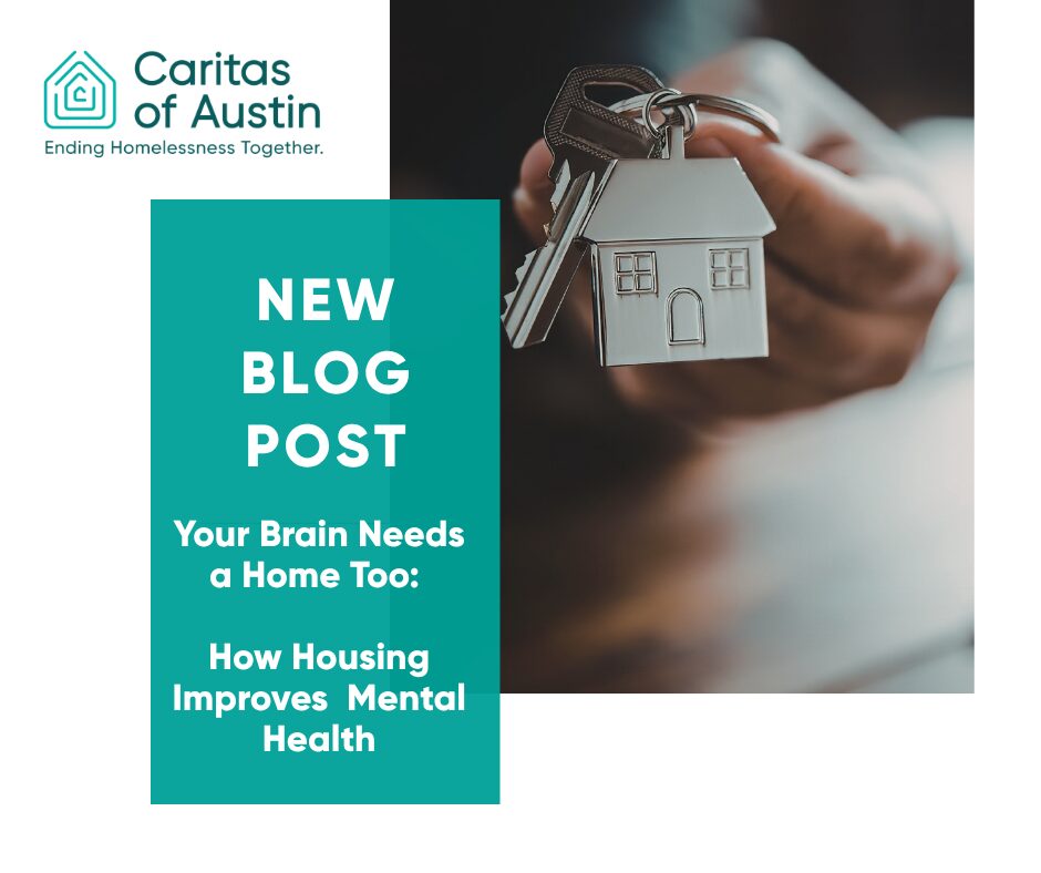 Housing and mental health blog with house keys